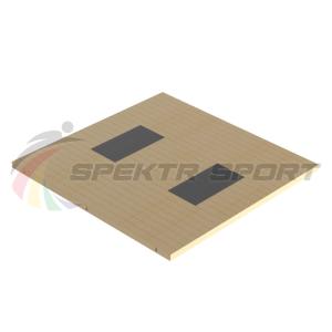 Купить Помост тяжелоатлетический 3х3х0,1м, рез. амортизаторы 1х0,5х0,04м в Пятигорске 