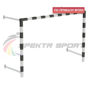 Купить Ворота мини-футбольные складные без сетки 2х3х0,5 м. (к-кт) в Пятигорске 
